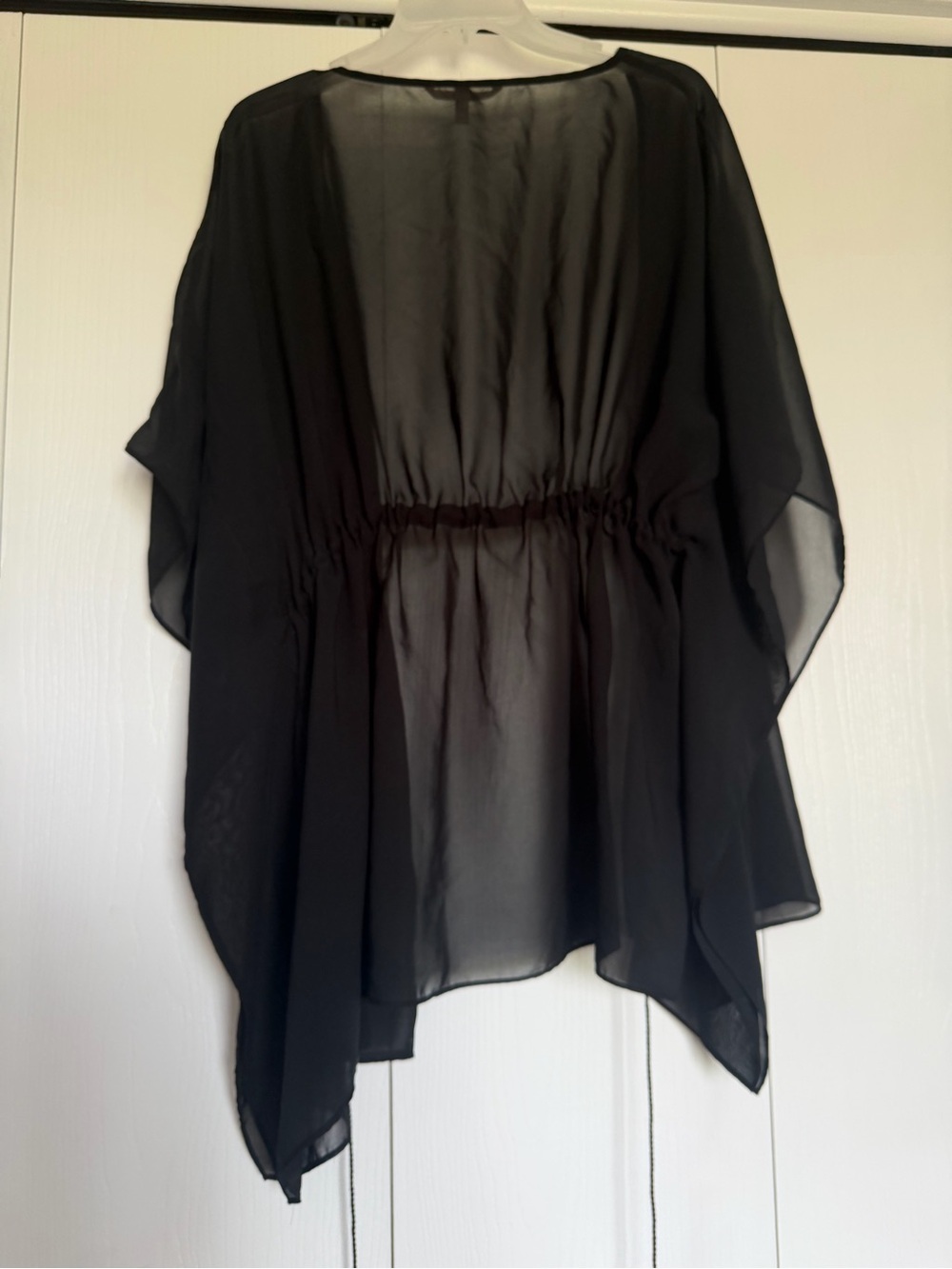 Black Sheer Cover Up